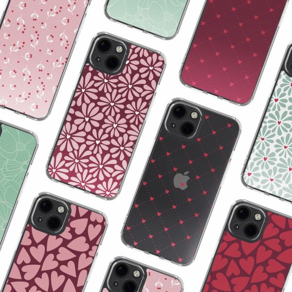 imoshion Design Hülle Apple iPhone 13 - Bloom Love Blush