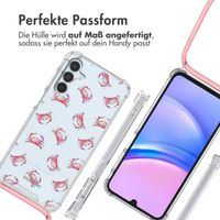 imoshion Design Hülle mit Band Samsung Galaxy A15 (5G/4G) - Crab Watercolor