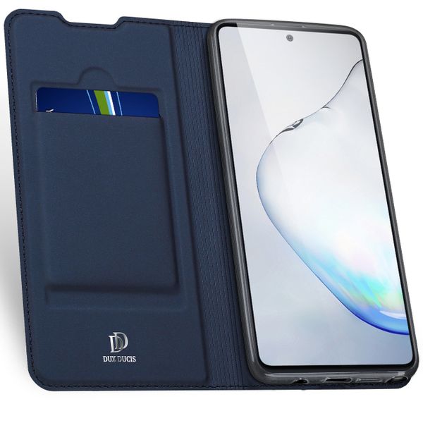 Dux Ducis Slim TPU Klapphülle Blau für das Samsung Galaxy Note 10 Lite