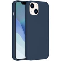 Accezz Liquid Silikoncase für das iPhone 14 - Dunkelblau