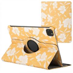 imoshion 360° drehbare Design Klapphülle Apple iPad Pro 11 (2025) M5 / (2024) M4 - Yellow Flowers