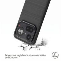 imoshion Brushed Back Cover Nothing Phone (4a) Pro - Schwarz