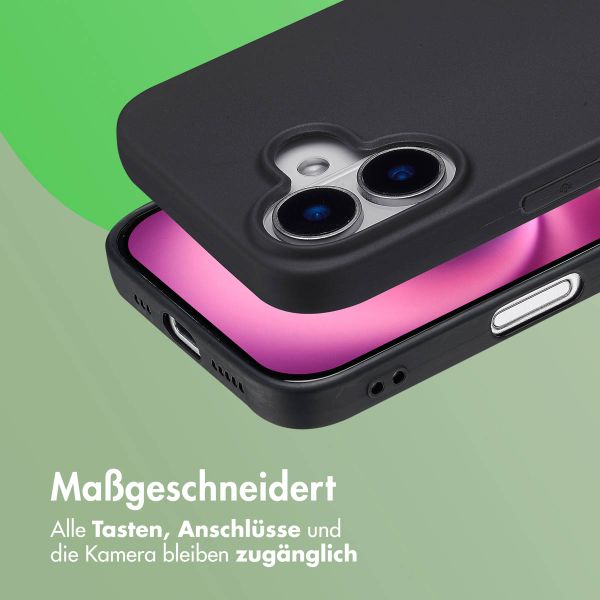 imoshion TPU Color Cover Apple iPhone 16 - Schwarz