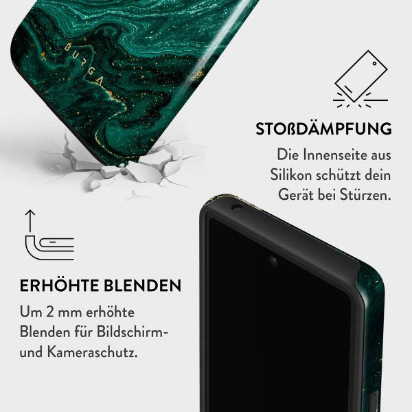 Burga Tough Back Cover für das Google Pixel 7 Pro - Emerald Pool