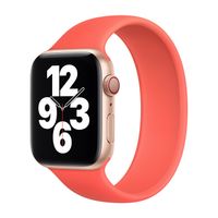 Apple Silikon Solo Loop für das  Apple Watch | 44/45/46/49 mm - Größe 10 - Pink Citrus