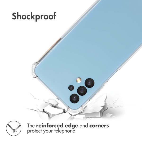 imoshion Shockproof Case für das Samsung Galaxy A13 (4G) - Transparent