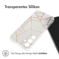 imoshion Design Hülle Samsung Galaxy S24 - White Graphic