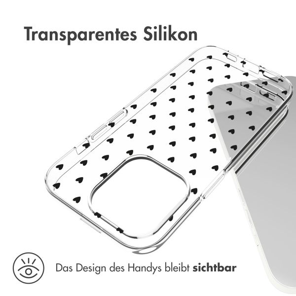 imoshion Design Hülle für das Apple iPhone 14 Pro - Hearts