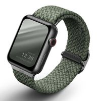 Uniq Aspen Geflochtenes Armband für das  Apple Watch Series 1 t/m 11 / SE / Ultra (44/45/46/49 mm) - Cypress Green