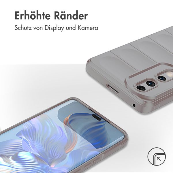 imoshion EasyGrip Back Cover für das Honor 90 Pro - Grau