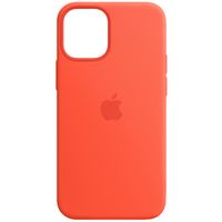 Apple Silikon-Case MagSafe für das Apple iPhone 12 Mini - Electric Orange