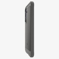 Spigen Rugged Armor Backcover MagSafe für das Samsung Galaxy S25 Plus - Marble Gray