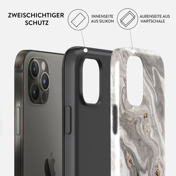 Burga Tough Back Cover für das iPhone 12 (Pro) - Snowstorm