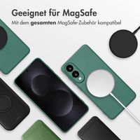 imoshion Color Back Cover mit MagSafe Samsung Galaxy S25 Edge - Dunkelgrün