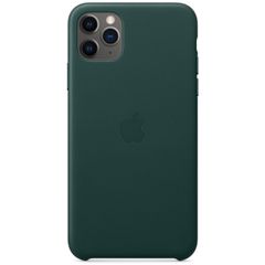 Apple Leder-Case Forest Green für das Apple iPhone 11 Pro Max