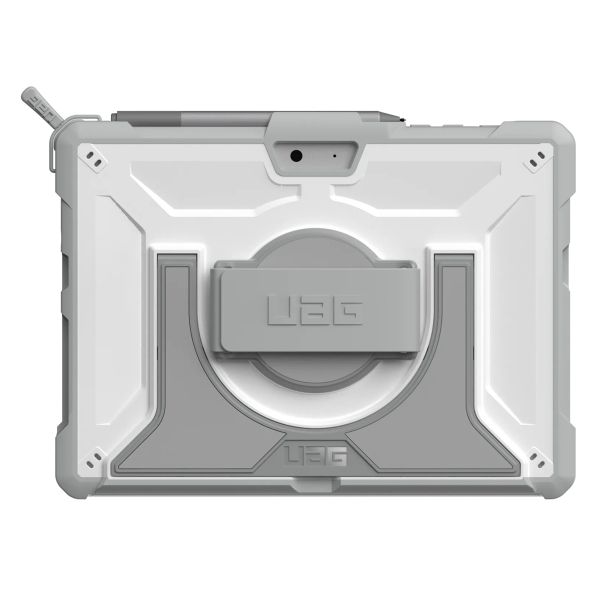 UAG Plasma Healthcare backcover mit Strap und Schultergurt Microsoft Surface Go / Go 2 / Go 3 / Go 4 - Weiß / Grau