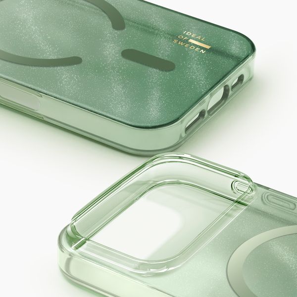 iDeal of Sweden Clear Case MagSafe Apple iPhone 17 Pro - Sage Green