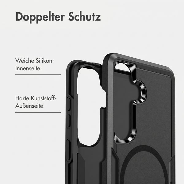 imoshion Backcover mit MagSafe Samsung Galaxy S25 / S24 - Schwarz