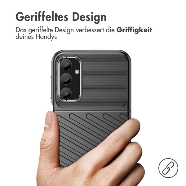 imoshion Thunder Backcover Samsung Galaxy A25 (5G) - Schwarz