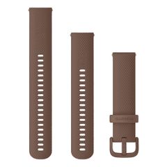 Garmin Silikonarmband -   Garmin 20 mm Anschluss - Cocoa