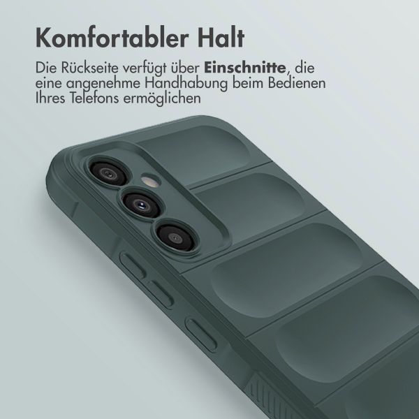 imoshion EasyGrip Back Cover für das Samsung Galaxy A34 (5G) - Dunkelgrün