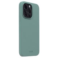 Holdit Silicone Case für das iPhone 14 Pro - Moss Green