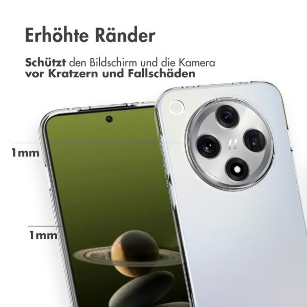 Accezz Xtreme TPU Cover für das Oppo Find X8 - Transparent