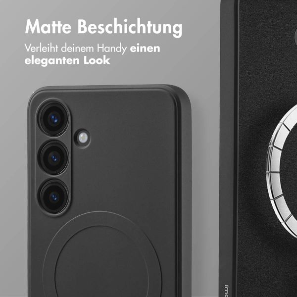 imoshion Color Back Cover mit MagSafe Samsung Galaxy S24 - Schwarz