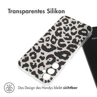 imoshion Design Hülle Samsung Galaxy A14 (5G/4G) - Leopard Transparent