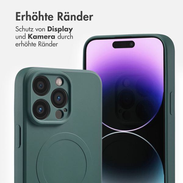 imoshion Color Back Cover mit MagSafe Apple iPhone 14 Pro Max - Dunkelgrün
