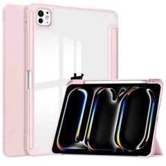 imoshion Trifold Hardcase Klapphülle Apple iPad Pro 11 (2024) M4 - Rosa