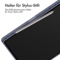 imoshion Trifold Hardcase Klapphülle Samsung Galaxy Tab S9 11.0 Zoll - Violett