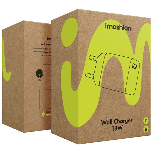 imoshion 18 Watt Ladegerät | USB-A - Schwarz