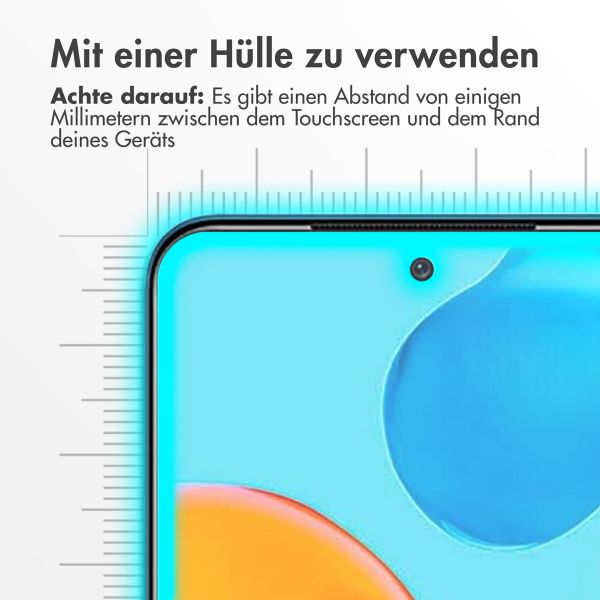 Accezz Screen Protector aus gehärtetem Glas Xiaomi Redmi Note 11 (4G) / Note 11S (4G)