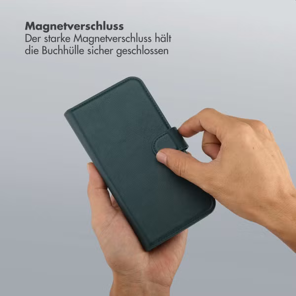 Selencia Olyn Abnehmbare Bookcase mit MagSafe Samsung Galaxy A55 - Grün