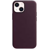 Apple Leder-Case MagSafe iPhone 13 Mini - Dark Cherry