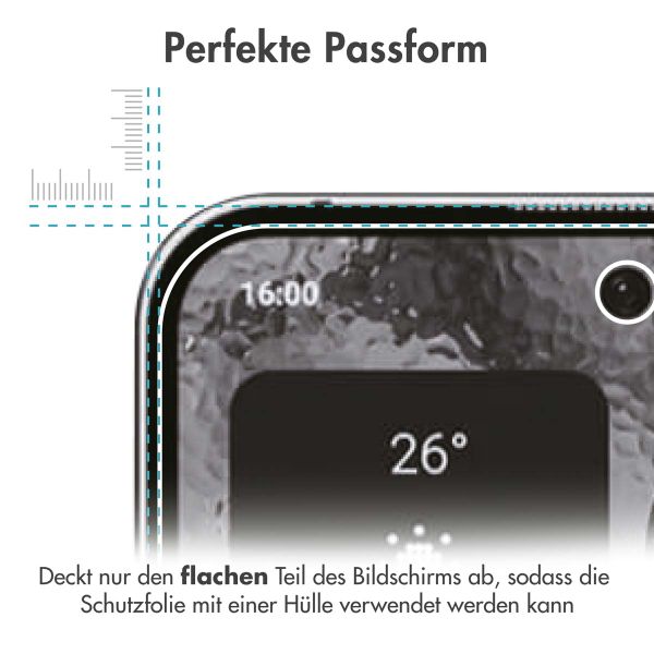 imoshion Displayschutz Folie 3er-Pack für das Nothing Phone (2) - Transparent