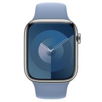 Apple Sport Band für die Apple Watch Series 1 bis 10 / SE / Ultra (2) (44/45/46/49 mm) - Größe M/L - Winter Blue