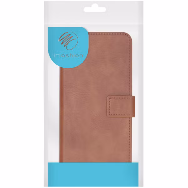 imoshion Luxuriöse Klapphülle Samsung Galaxy A32 (5G) - Braun