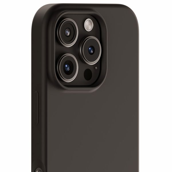 Holdit Silicone Case für das iPhone 16 Pro Max - Black