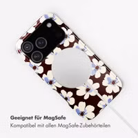 Selencia Vivid Rückabdeckung mit MagSafe Apple iPhone 17 Pro - Choco Flower Pop