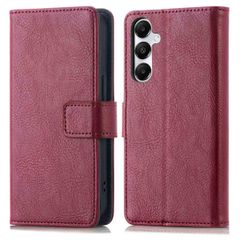 imoshion Luxuriöse Klapphülle Samsung Galaxy S24 / S25 - Bordeaux