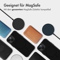 imoshion Rugged Hybrid Carbon Case mit MagSafe Apple iPhone 14 - Schwarz