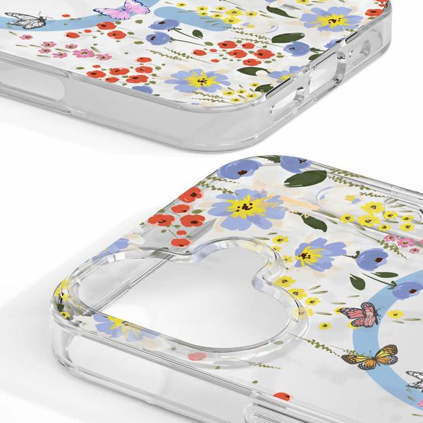 iDeal of Sweden Mirror Case mit MagSafe für das Apple iPhone 16 - Artistic Garden
