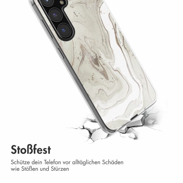 imoshion  Design Hülle für das Samsung Galaxy S24 FE - Sandy Marble