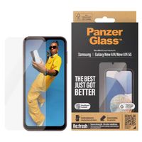 PanzerGlass Refresh Ultra-Wide Fit Anti-Bacterial Screenprotector inkl. Applikator für das Samsung Galaxy A15 (5G)