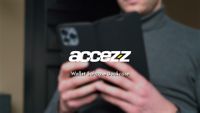 Accezz Schwarzes Wallet TPU Klapphülle für das Samsung Galaxy S8 Plus