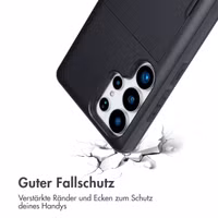 imoshion Backcover mit Kartenfach Samsung Galaxy S25 Ultra - Schwarz