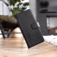 imoshion Luxuriöse Klapphülle für das Samsung Galaxy M53 - Schwarz