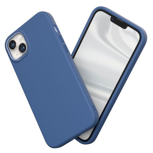 RhinoShield SolidSuit Backcover für das iPhone 14 Plus - Cobalt Blue